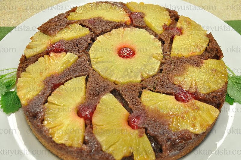 Ananaslı keks